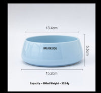 HKM-7437373 Pet Ceramic Drinking Bowl in Various Matte Colors