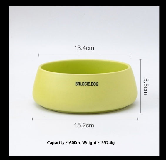 HKM-7437373 Pet Ceramic Drinking Bowl in Various Matte Colors