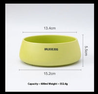 HKM-7437373 Pet Ceramic Drinking Bowl in Various Matte Colors