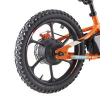 HKM-743827 Electric Balance Bike for Kids 200W 24V 16-Inch, Aluminum Alloy Frame, Disc Brake, Max Speed 22km/h, 60KG Capacity