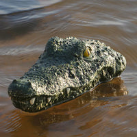 HKM-743827 Remote Control Simulation Crocodile Boat - Dual Motor Outdoor Fun Toy for Ages 6 and Up