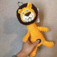HKM-7438397 Vocal Bite Resistant Plush Monkey Toy for Dogs - Short Plush Material
