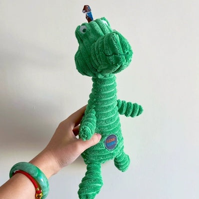 HKM-7438397 Vocal Bite Resistant Plush Monkey Toy for Dogs - Short Plush Material