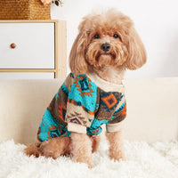 HKM-7438653 Three Special Totem Fleece Sweatshirts for Cats and Dogs in Various Sizes and Colors