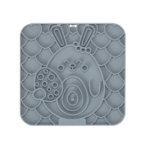 HKM-7439549 Silicone Pet Licking Mat with Suction Cup for Slow Feeding and Anti-Choking