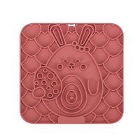 HKM-7439549 Silicone Pet Licking Mat with Suction Cup for Slow Feeding and Anti-Choking