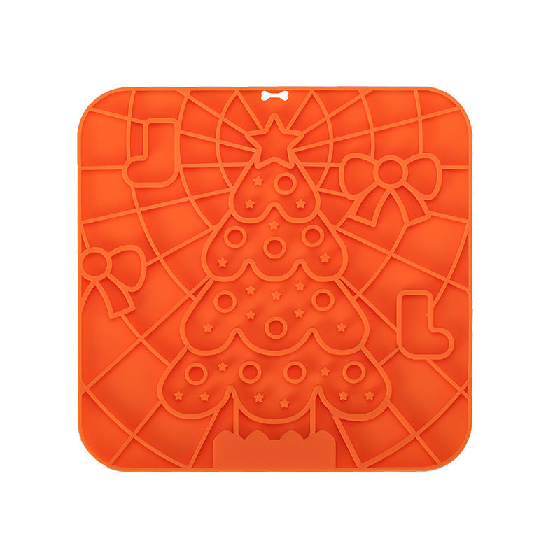 HKM-7439549 Silicone Pet Licking Mat with Suction Cup for Slow Feeding and Anti-Choking