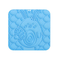 HKM-7439549 Silicone Pet Licking Mat with Suction Cup for Slow Feeding and Anti-Choking
