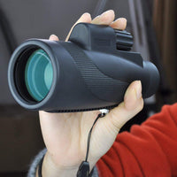 HKM-743955 12X50 Monocular Telescope with Multilayer Coating and BK4 Lens Material