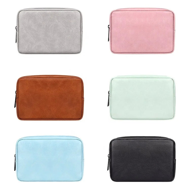 HKM-743955 Premium PU Leather Laptop Sleeve Pouch for MacBook Air/Pro and Retina Models 11-15.4 Inch