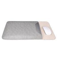 HKM-743955 Premium PU Leather Laptop Sleeve Pouch for MacBook Air/Pro and Retina Models 11-15.4 Inch