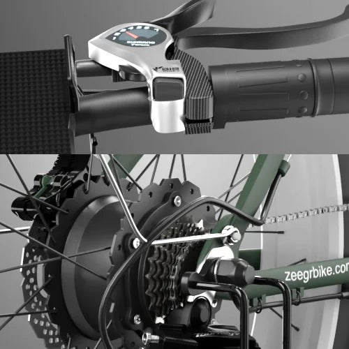 HKM-743955 Unisex 52V 2000W Electric Mountain Bike with 22.4Ah Removable Battery and Dual Suspension