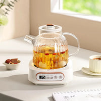 HKM-744019 Digital Intelligent 1L Glass Electric Kettle with Rapid Boil Function
