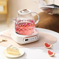 HKM-744019 Digital Intelligent 1L Glass Electric Kettle with Rapid Boil Function