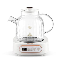 HKM-744019 Digital Intelligent 1L Glass Electric Kettle with Rapid Boil Function