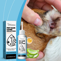 HKM-7441213 Gentle Ear Cleaning Solution for Cats and Dogs ¨C 120ML Ear Wash with Aloe and Jojoba Oil