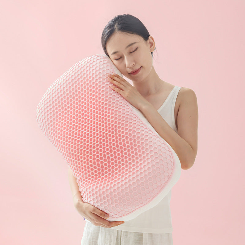 HKM-744211 TPE Pectin Silk Feather Pillow - Comfortable Polyester Filling, 40x65cm, Available in Multiple Colors
