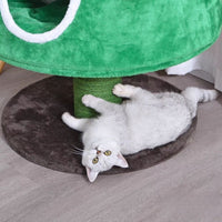 HKM-7442621 Oversized Cute Cat Nest Tree for Climbing and Play - Sisal Material