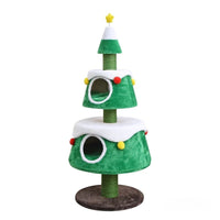 HKM-7442621 Oversized Cute Cat Nest Tree for Climbing and Play - Sisal Material
