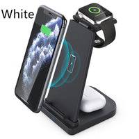 HKM-744275 Wireless Charging Station for Mobile Phones, Earphones, and Smartwatches - Detachable & Foldable Design