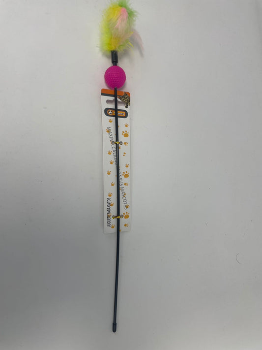 HKM-7444157 Playful Cat Wand with Interactive Toy for Feline Fun
