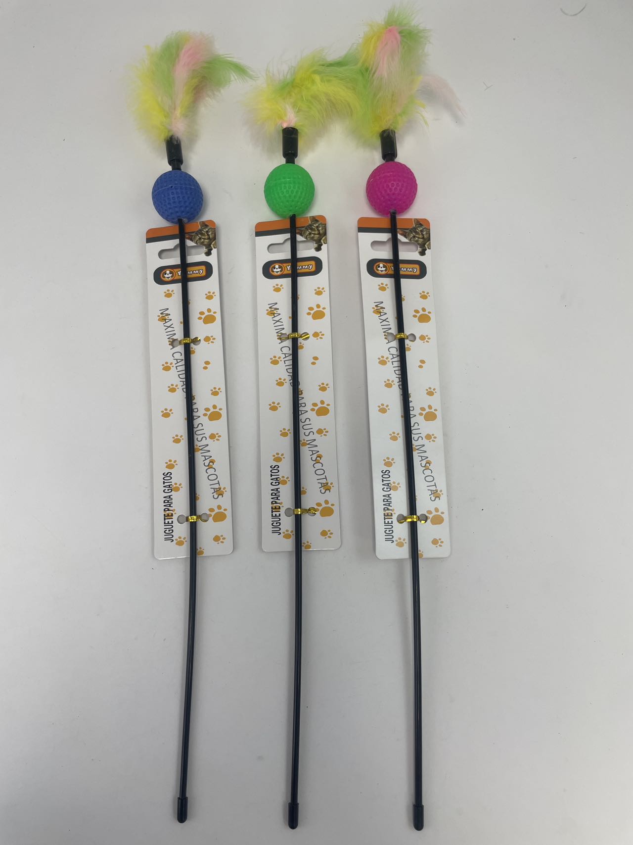 HKM-7444157 Playful Cat Wand with Interactive Toy for Feline Fun
