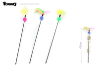 HKM-7444157 Playful Cat Wand with Interactive Toy for Feline Fun