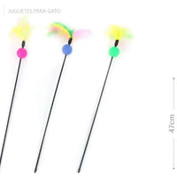 HKM-7444157 Playful Cat Wand with Interactive Toy for Feline Fun