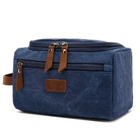 HKM-744467 Retro Leisure Travel Wash Bag for Men and Women - Cosmetic & Storage Organizer in Multiple Colours