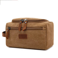 HKM-744467 Retro Leisure Travel Wash Bag for Men and Women - Cosmetic & Storage Organizer in Multiple Colours