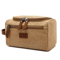 HKM-744467 Retro Leisure Travel Wash Bag for Men and Women - Cosmetic & Storage Organizer in Multiple Colours