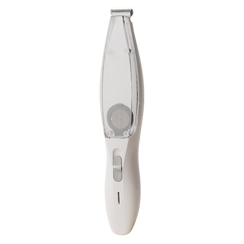 HKM-7444925 Pet Hair Removal Shaver With Vacuum Suction System - Green, White, Blue, ABS & Stainless Steel