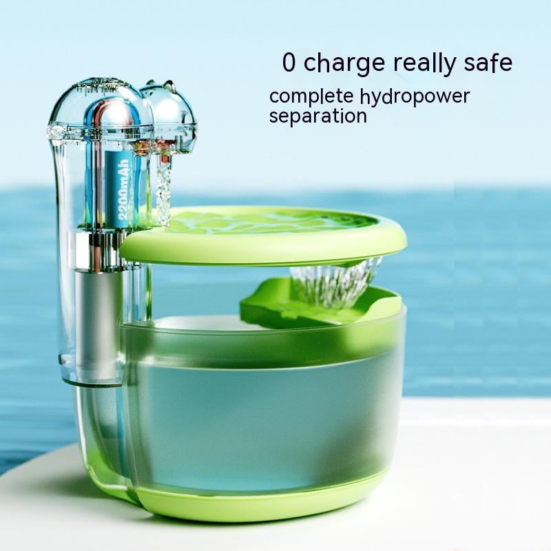 HKM-7445181 Intelligent Wireless Water Dispenser for Cats and Dogs - Green, Pink, Brown