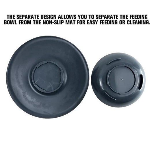 HKM-7445309 Non-Skid Silicone Suction Pet Feeding Bowl with Mat for Dogs