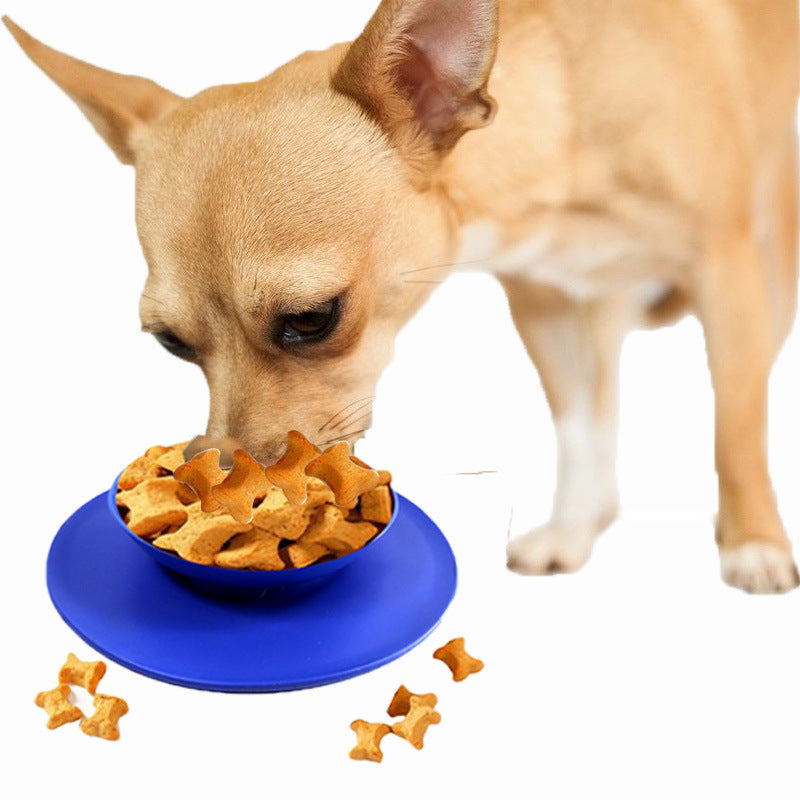 HKM-7445309 Non-Skid Silicone Suction Pet Feeding Bowl with Mat for Dogs