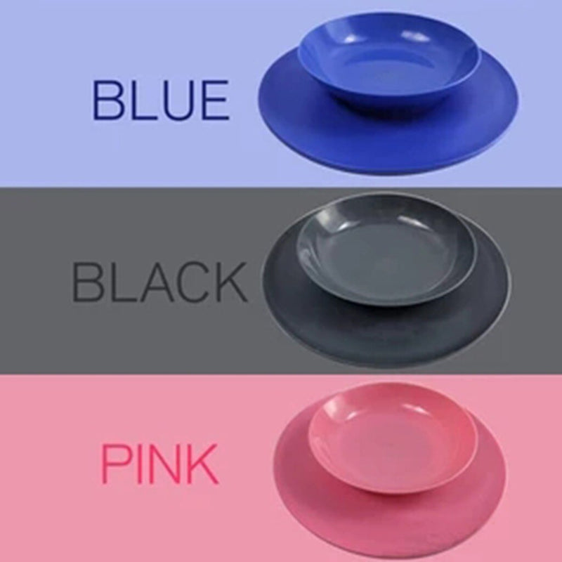 HKM-7445309 Non-Skid Silicone Suction Pet Feeding Bowl with Mat for Dogs