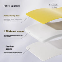 HKM-7445565 Cat Outing Portable Backpack for Pet Travel - Available in Lemon Yellow and Sea Salt Blue