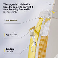 HKM-7445565 Cat Outing Portable Backpack for Pet Travel - Available in Lemon Yellow and Sea Salt Blue