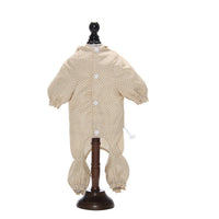 HKM-7445693 Waterproof and Dustproof Four-Legged Casual Clothes in Blue, Apricot, and Pink Dots