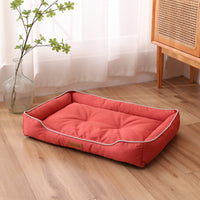 HKM-7446589 Luxury Waterproof Dog Sofa Bed – Scratch and Wear Resistant Pet Cushion, Soft High Rebound Nest for Dogs and Cats