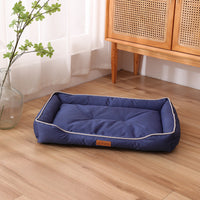 HKM-7446589 Luxury Waterproof Dog Sofa Bed – Scratch and Wear Resistant Pet Cushion, Soft High Rebound Nest for Dogs and Cats
