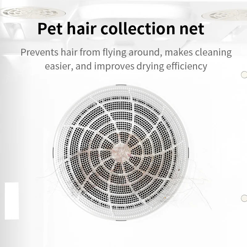 HKM-744659 Automatic Eco-Friendly Pet Dryer Box for Cats and Dogs - 70L Capacity, 4 Speed, Quiet Design, Indoor Use