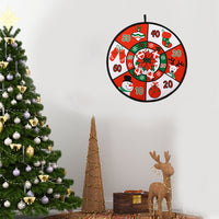 HKM-744851 Christmas Cloth Dart Board Toy Ball - 36CM Fun Holiday Decoration