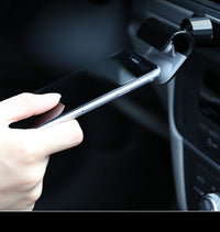 HKM-745107 360-Degree Rotatable Universal Car Phone Holder, Gravity-Based Bracket for Phones 4 to 7 Inches