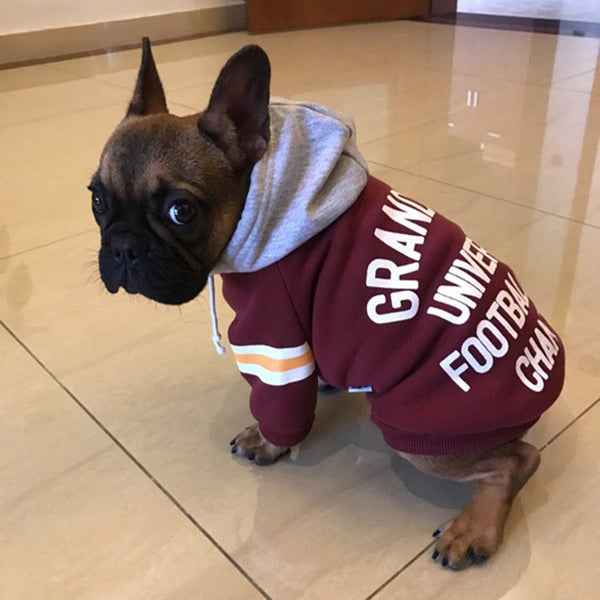 HKM-7452861 Cozy Cotton Sweater for Small to Medium Dogs - Casual, Windproof, Warm - Available in Red and Green