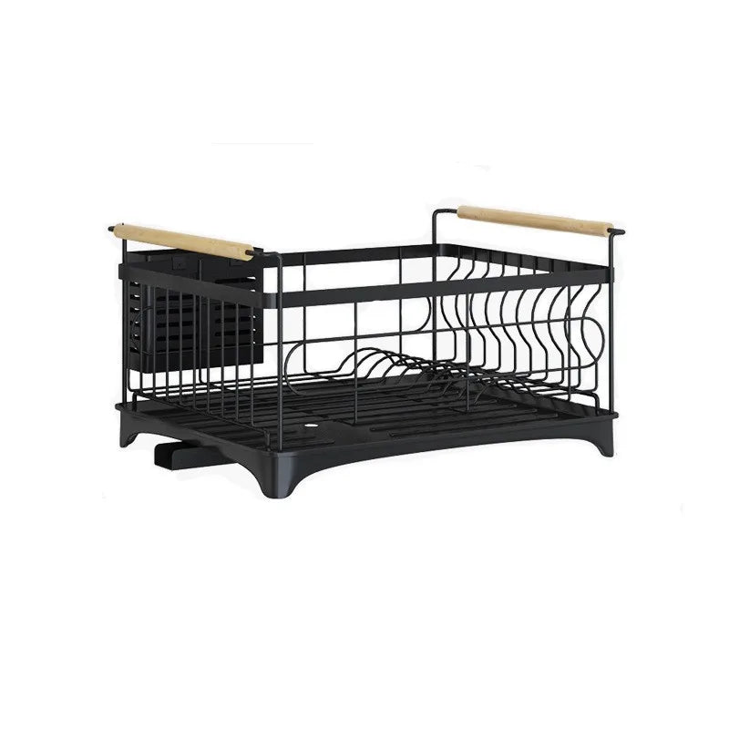 HKM-745299 Stainless Steel Kitchen Dish Rack Drainer - Model BKW-1073, Versatile Design for Home and Restaurant Use