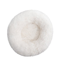 HKM-7454909 Plush Winter Dog Bed in Various Sizes and Soft Colors