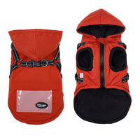 HKM-7455421 Cozy Thickened Winter Vest for Pets in Various Colors and Sizes