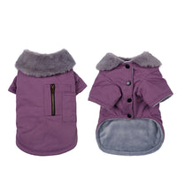 HKM-7455421 Cozy Thickened Winter Vest for Pets in Various Colors and Sizes