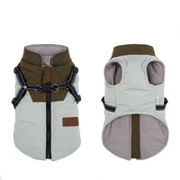 HKM-7455421 Cozy Thickened Winter Vest for Pets in Various Colors and Sizes